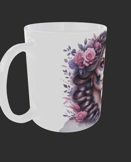 Mug - “Catrina  Élégance Rose”