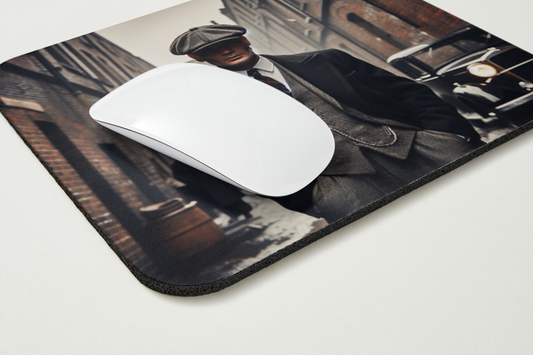 🎨 Tapis de souris – Esprit Peaky Blinders – Charisme & Élégance Vintage
