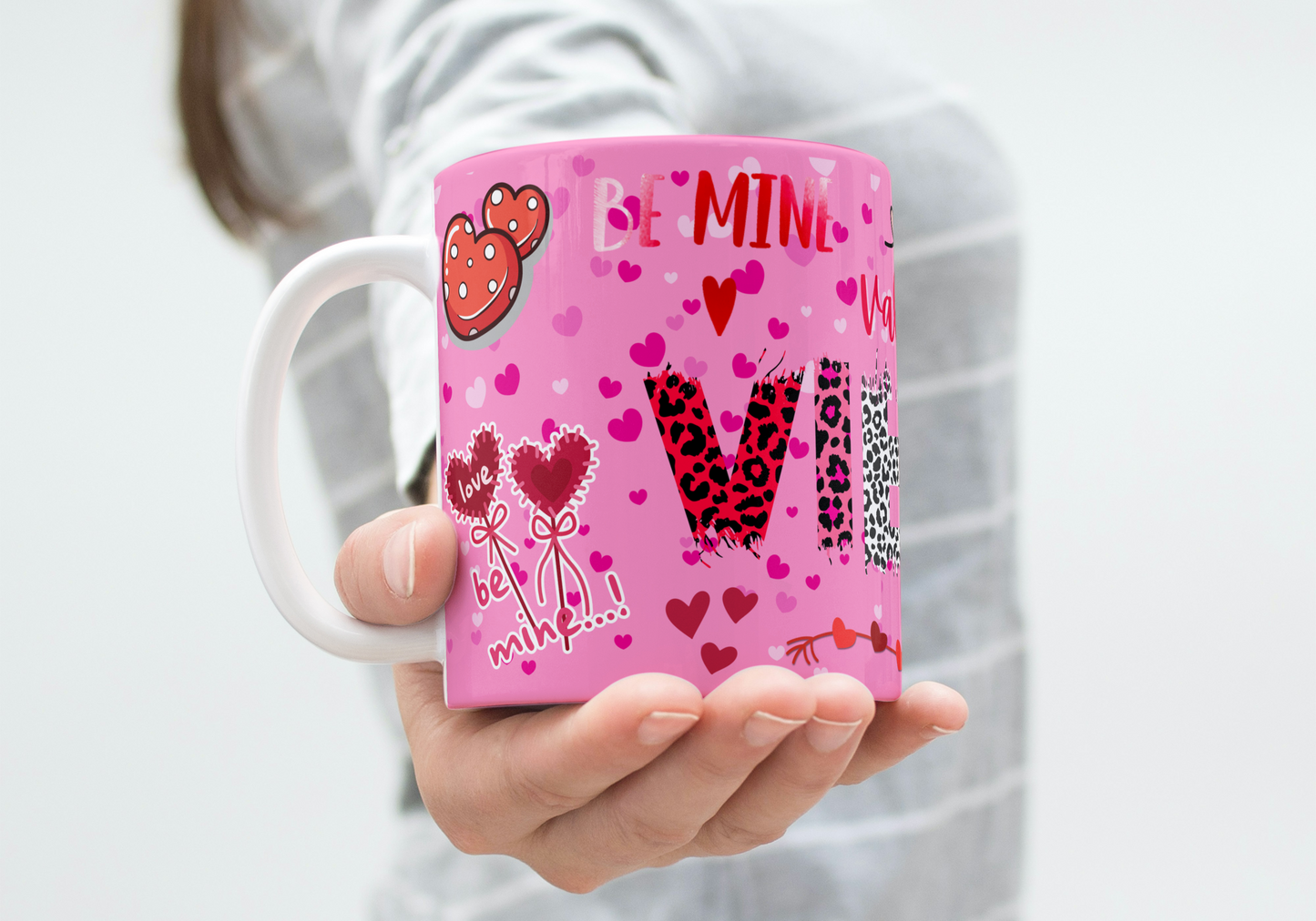 Mug Saint-Valentin - “Be Mine Valentine”
