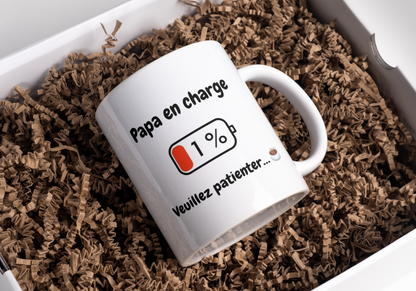 Mug céramique PAPA en charge, veuillez patienter...