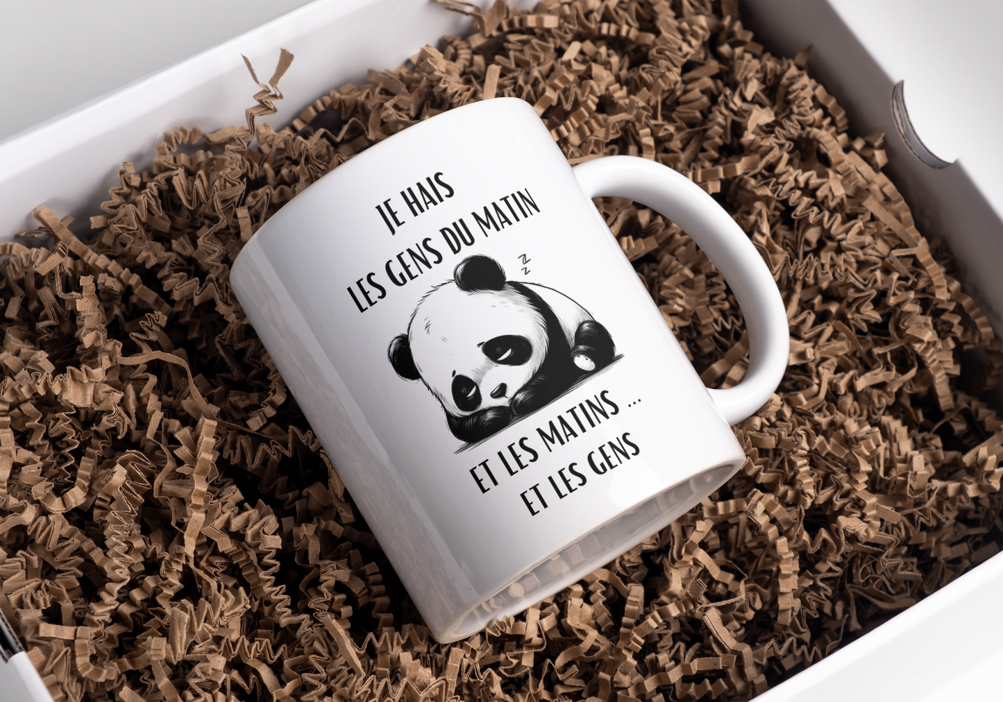 Mug humour - “Je hais les gens du matin” – Humour & douceur