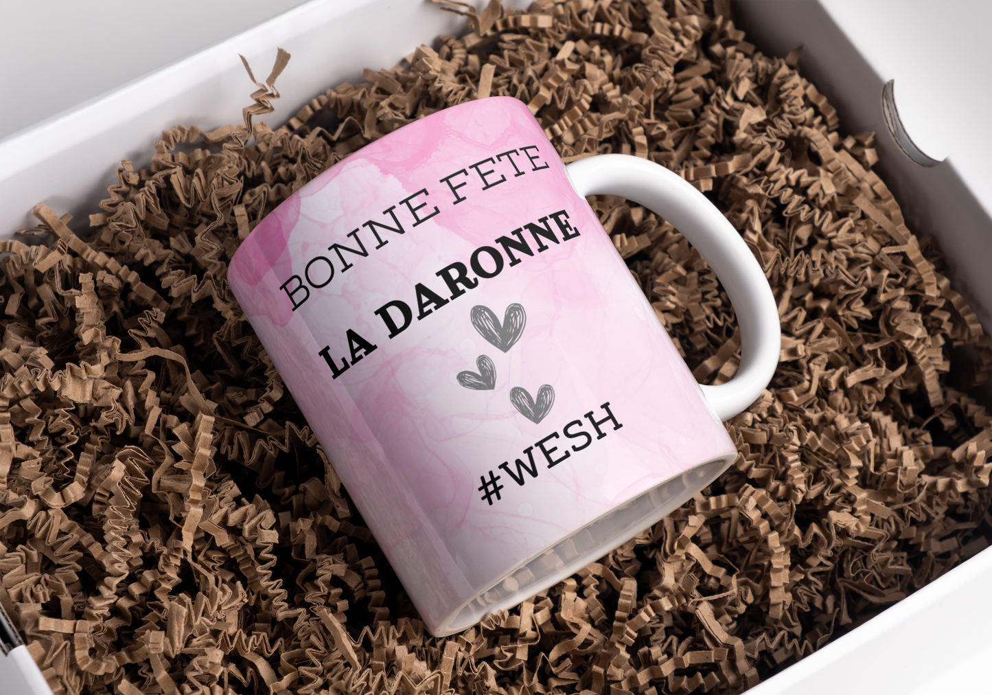 Mug céramique Bonne Fête LA DARONNE - #WESH