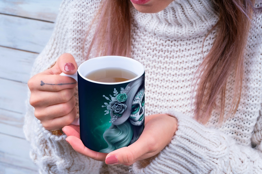 Mug - “Catrina Émeraude”